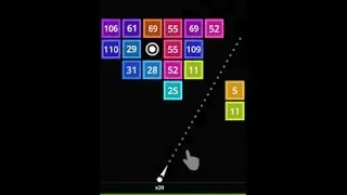 Brick Breaker Ball - 97 balls Gameplay/ MetaFun Games