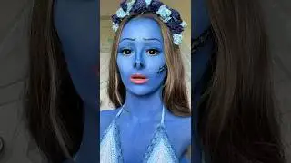 I&rsquo;m obsessed with this trend 😆 #corpsebride #halloweenmakeup