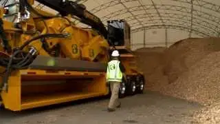 CBI 754 Disc Chipper with CBI 604 Flail