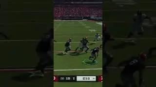 EA College Football 25: Insane RB rush & TD #collegefootball #cfb25 #cfbrevamped