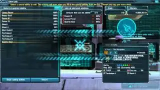 Basic PSO2 Affixing Example