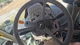JD 6R 215 İLE DİSKARO &Ccedil;EKİYORUZ. TARLALAR HALI GİBİ OLUYOR.