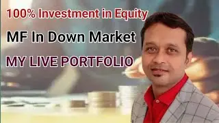 100% inequality FM in down market my Live portfolio#SIP mutual fund#star Sip Mutual Fund