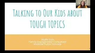 Talking to our kids about tough topics