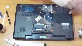 Разборка Acer Aspire 7750 (Cleaning and Disassemble Acer Aspire 7750)