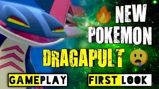 New Pokemon Dragapult Gameplay | Pokemon Unite | Live Gamerz