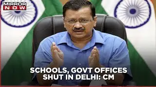 Delhi CM Arvind Kejriwal issues statement on air pollution