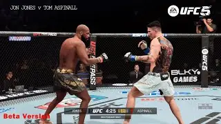 The True Undisputed Heavyweight Champion - Jon Jones V Tom Aspinall (UFC 5 Beta)