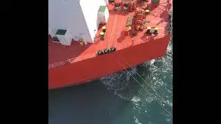 Жизнь моряка. Перегрузка нефти в море с танкера. Seafarer's life. STS operation Ship-to-Ship. GOLA