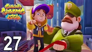 Subway Surfers City - Gameplay Walkthrough Part 27 - Jake's Golden Boy Outfit (Android/iOS)