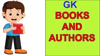 Author and Books GK ||Author and Books Name ||Author and Books Quiz ||Famous Books and There Authors