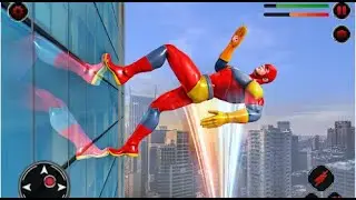 Flying Spider Super Hero Part-1 | Rescue City Super Hero Android GamePlay | By Game Crazy