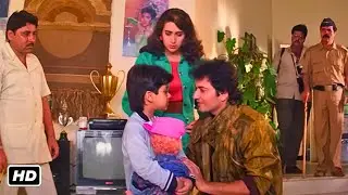 पापी गुडिया घर लाते ही शुरू हुयी अजीब घटनाएँ | KARISMA KAPOOR SUPERHIT MOVIE SCENE HD