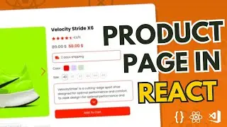 How To Create a Product Page in React For E-commerce Website