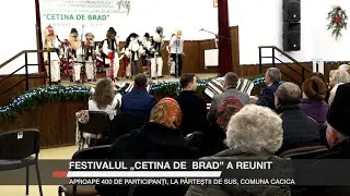 Festivalul „Cetina de  brad” a reunit aproape 400 de participanți, la Pârteștii de Sus, Cacica