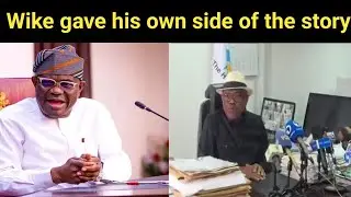 Wike gave his own side of the story.  Why FCT workers chase him 
