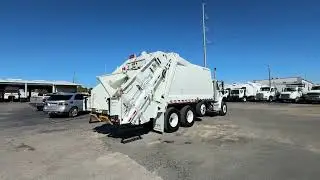 2024 Freightliner M2 106 25 Yard Pac Mac RLX25 Rear Loader Garbage Truck - 109874