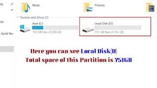 How to create a Partition without Formatting in Window 10 | Delta Telecom