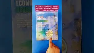 📚 Class 12 Economics Combo &ndash; Best Books for CBSE! | Sandeep Garg