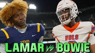 Texas High School Football | Arlington Lamar vs Arlington Bowie | District Showdown | TXHSFB 