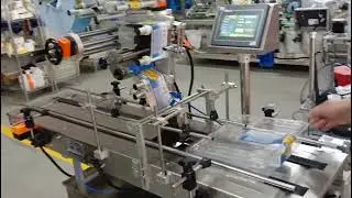 C type label labeling machine for tray