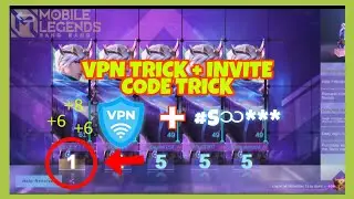 WORKING TRICKS! VPN + INVITE CODE TRICKS! AUTO RANK 1 PROMO DIAMONDS EVENT MOBILE LEGENDS BANG BANG