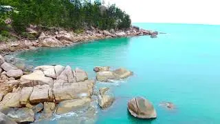 Aerial drone shots of Alma Bay, Magnetic Island QLD
