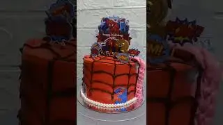 #birthdaycake #duocake #littlemermaidcakeideas #cakedecorating #cakeideas #spiderman #simplecake