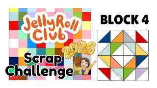 Scrap Challenge 2026:  Block 4 **Free Pattern**