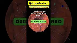 7 Quiz sobre el Sistema Solar