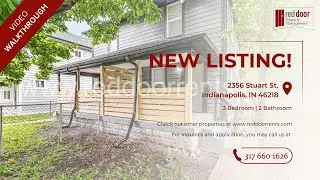 New Listing!!! 2356 Stuart St. Indianapolis, IN 46218