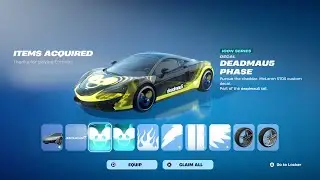 How To Get Mclaren 570S + Deadmau5 Bundle NOW FREE In Fortnite! (Unlocked Mclaren Customizable Car)