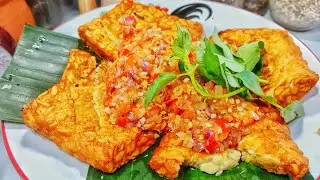 TEMPE PENYET RECIPE WITH SAUCE, MY RELIABLE SAMBAL MENU