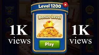 Royal Match - King Robert - Bonus Level 1200