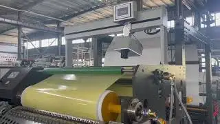 JYT H with online thickness measurement system rotary bar coating for label paper laminating