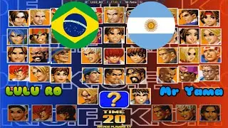 킹 오브 파이터즈98 ➤ LULU RO (Brazil) vs Mr Yama (Argentina) kof98
