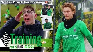 Gladbach Trainings-Vlog🔥 Krise, st&uuml;rmisches Wetter & neue Hoffnung? 🤔⚽️