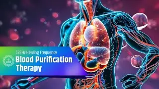 🩸 Blood Purification Therapy 🩸 528Hz Healing Frequency to Boost Circulatory Health & Vital Energy