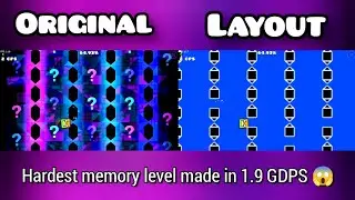 Operation Evolution Original vs Layout | Geometry Dash 