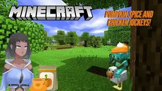 Pumpkin Spice and Minecraft!