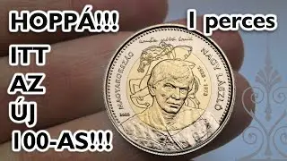 Hoppá!! Itt az új Nagy László forgalmi emlék 100-as! - #1P022 - | Numizmatika 1 percben
