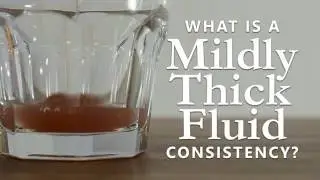 What is a Mildly Thick Fluid?