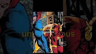 Superman and flash race for charity