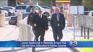 Jurors Tell Judge They Can't Reach Unanimous Verdict In Sen. Bob Menendez Bribery Trial