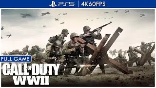 CALL OF DUTY: WWII | PS5 | Full Game (4K 60FPS)
