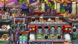 Cooking Fever - Sunset Café Level 40 ☕️🍰 (3 Stars/Orders Memorized)