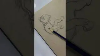 Figure ASMR pencil drawing | Sound on #drawing #sketch #asmrvideo