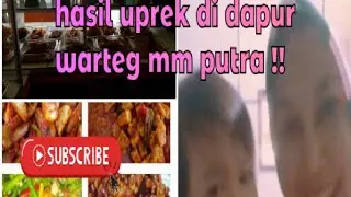 menu makanan di warteg 