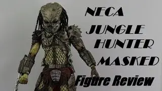 NECA 30th Annv  Predator Jungle Hunter Masked Prototype figure review
