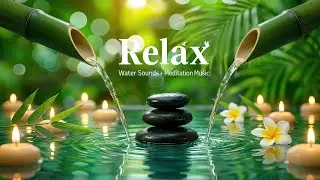 Bamboo Water Sleep Meditation 🌿 Heal Anxiety, Stress & Restore Inner Balance
